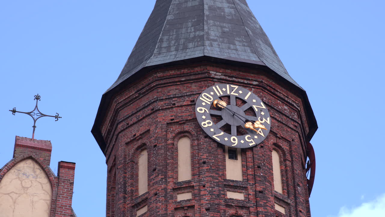 Clock Tower of a Cathedral