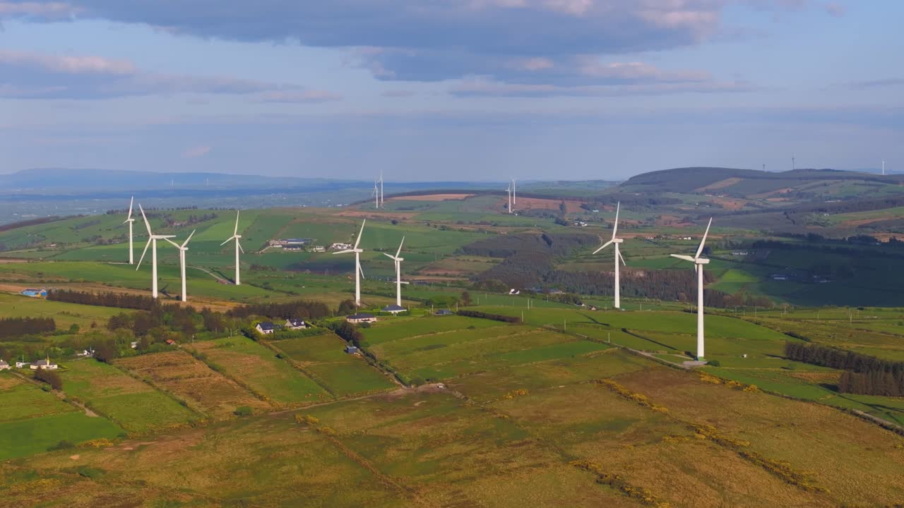 Wind farm - 4K Cinematic Drone Footage 25_07