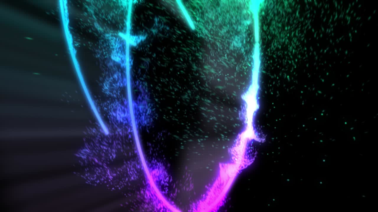 fondo 3d abstracto o logotipo para presentación de negocios con bonitos patrones florales y anillos con efectos de rayos de luz iluminados volumétricos 3d, 4k de alta calidad, renderización 3d