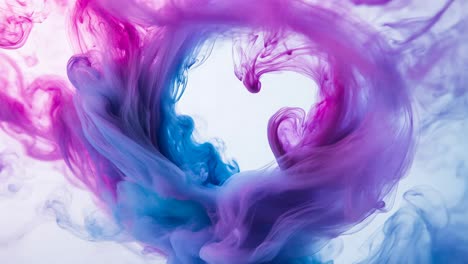 abstract ink fluid art