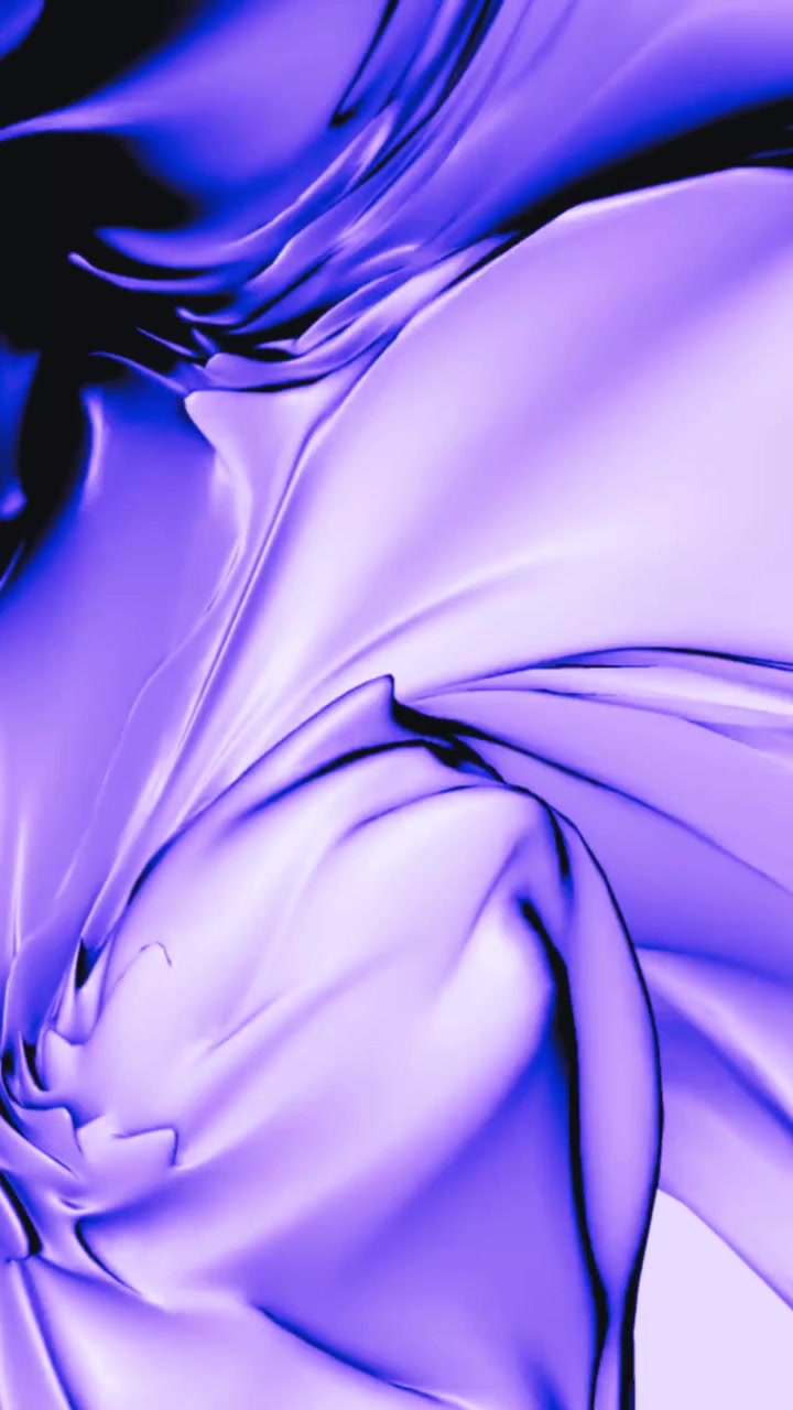 Sfondo Animato in Loop Continuo con Liquido Viola Astratto.