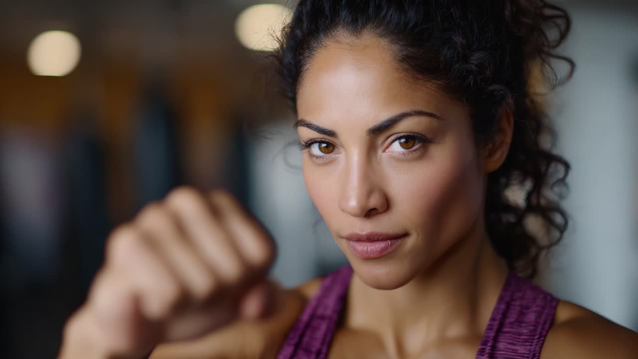 Atleta motivato che dimostra forza e concentrazione durante le sessioni di allenamento in palestra, pronto a superare le sfide e a ispirare gli altri a raggiungere i propri obiettivi