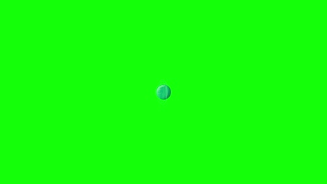 a 15-second animation showing a planet breaking apart and reassembling, with vibrant color transitions and smooth motion