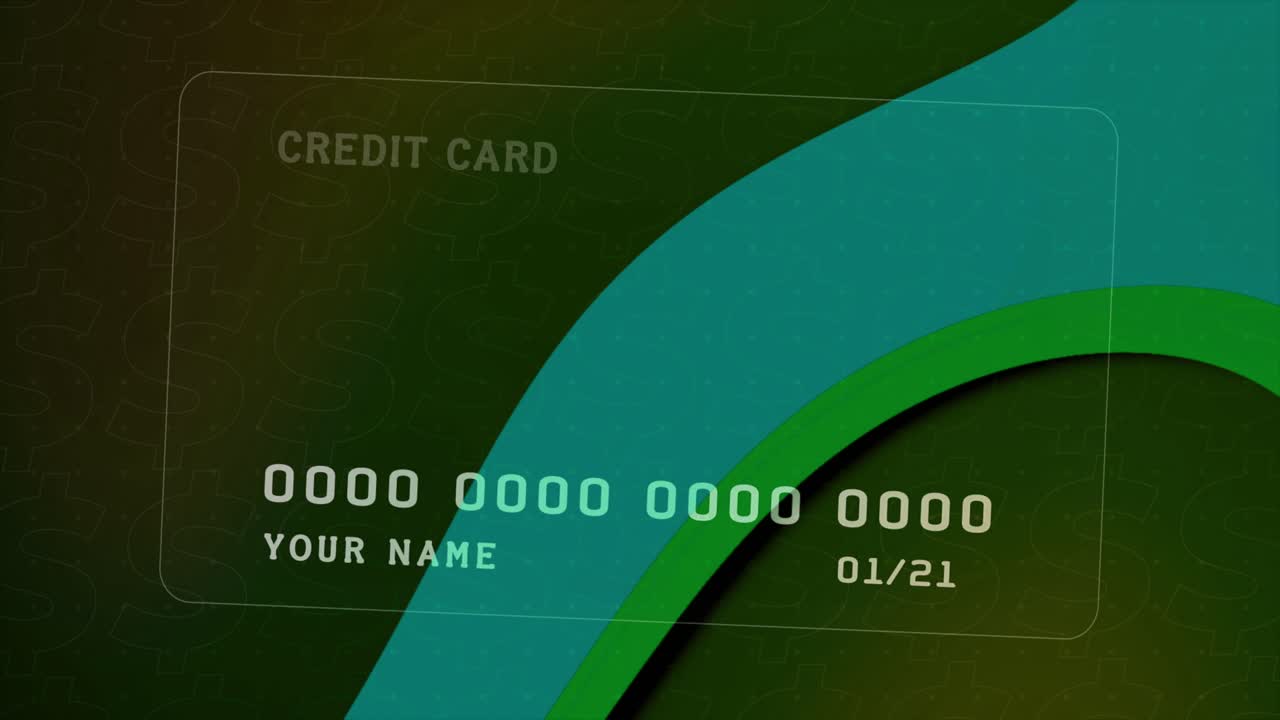 diseño moderno de tarjetas de crédito abstractas