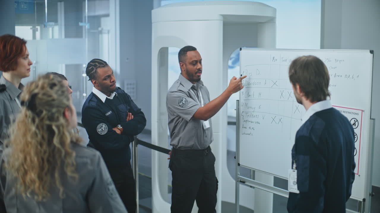 공항 보안 브리핑