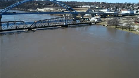 missouri river pull back shot