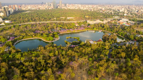 Hyperlapse-around-Chapultepec-forest-in-mexico-city