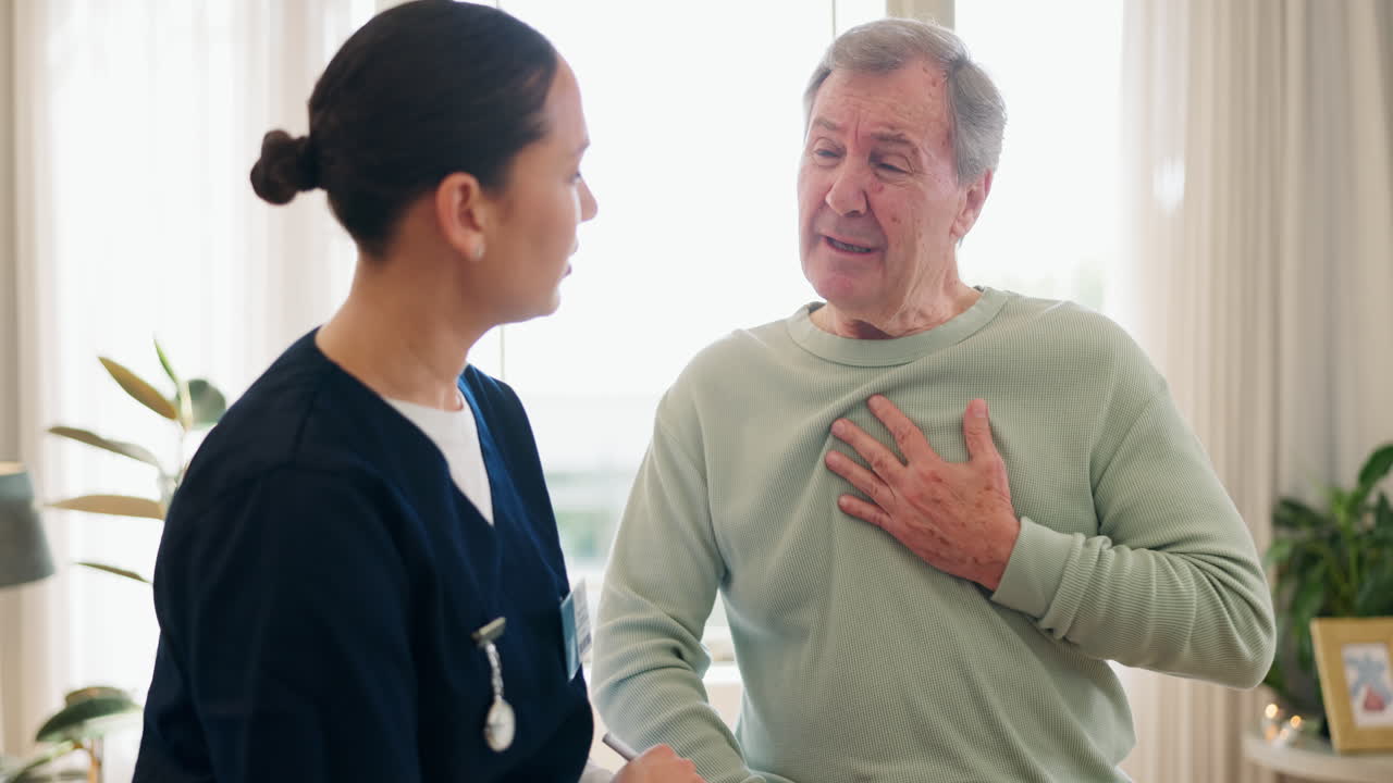 médico, ataque al corazón y hombre con emergencia