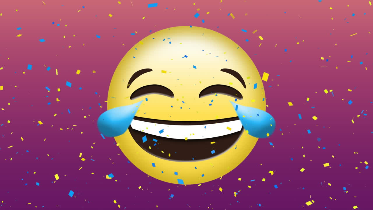 Emoji che ride piangendo
