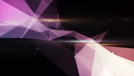 captivating visuals of abstract geometric shapes evolving through a spectrum of colors in an enigmatic digital universe