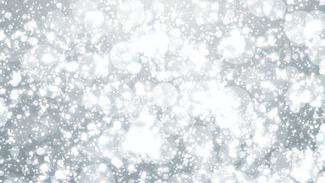 partículas blancas negocio brillante brillo bokeh polvo bucle de fondo abstracto