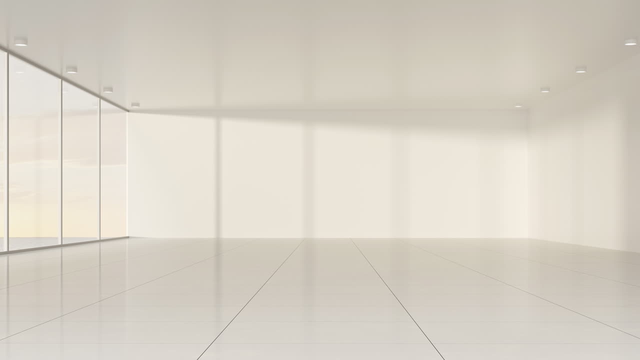 시간은  빈 방에서 지나간다 3d 렌더링