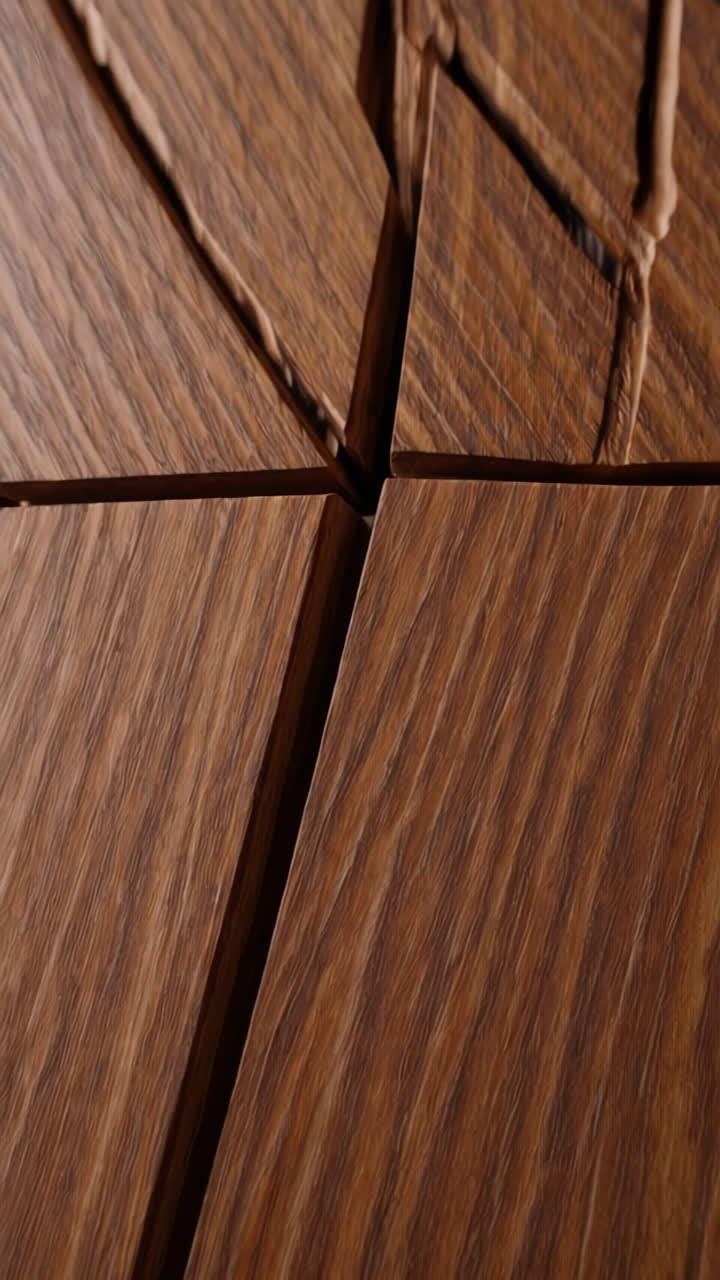 Close-up of a decorative wooden surface