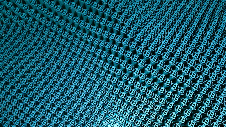 Bitcoin Pattern Background