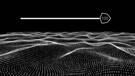 compuesto digital de ondas binarias de carga