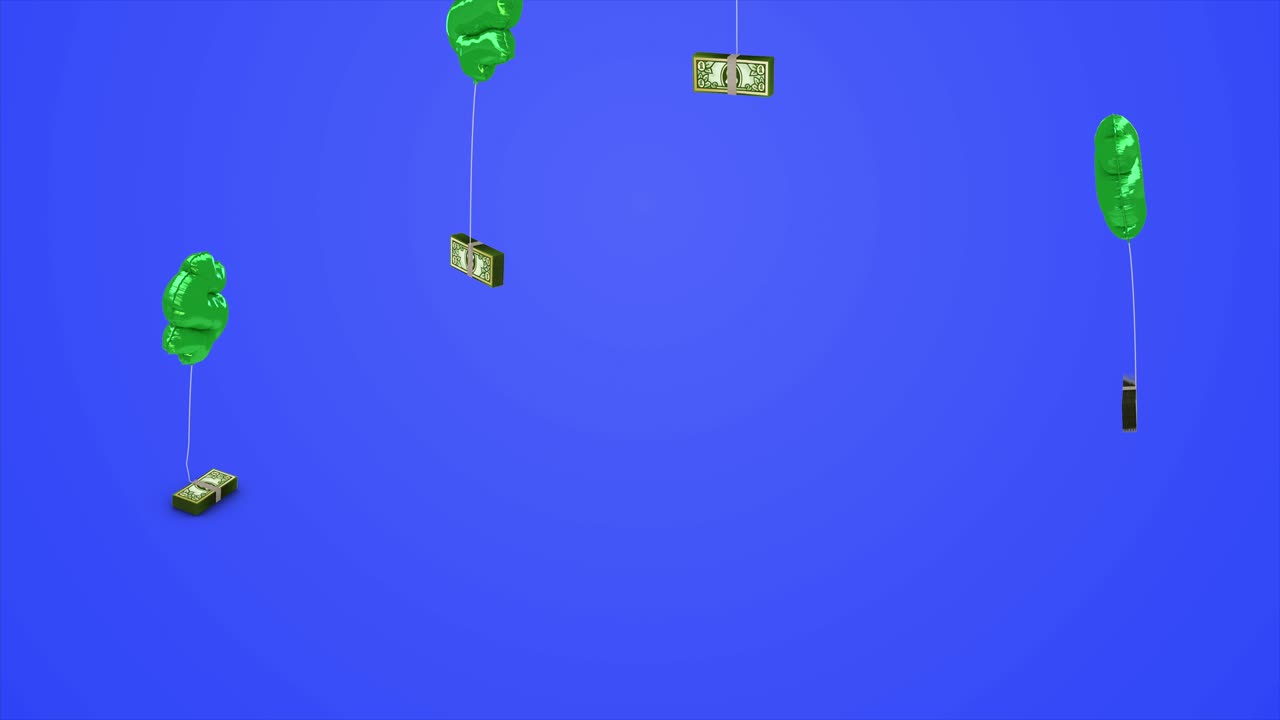 インフレーションバルーン - お金の積み重ね