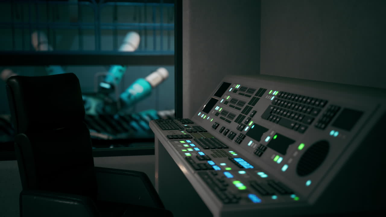 panel de control de un dispositivo de investigación de la cosecha