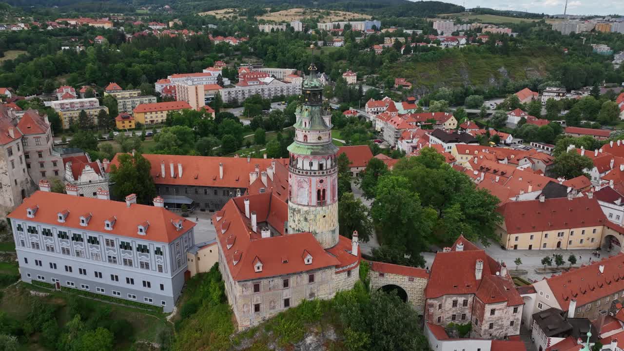 Český Krumlov, Boêmia do Sul, Chéquia, Julho de 2023