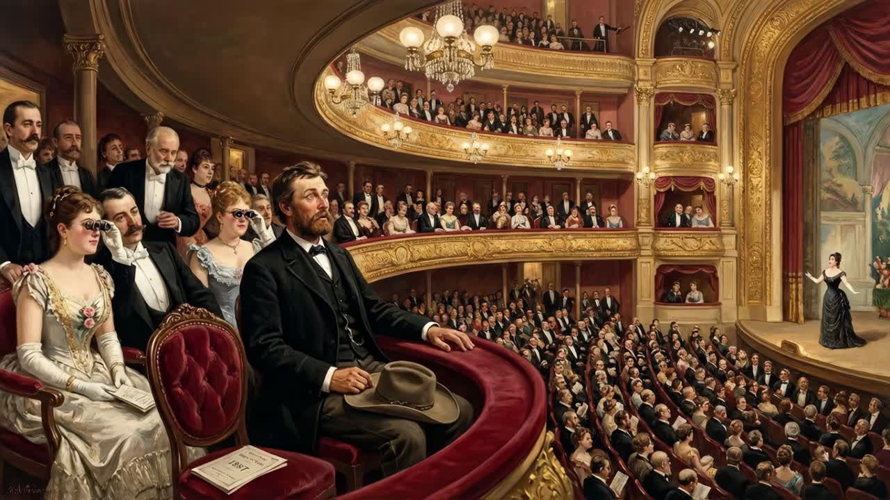 Un pubblico all'opera