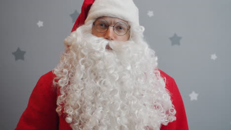 el retrato de santa claus