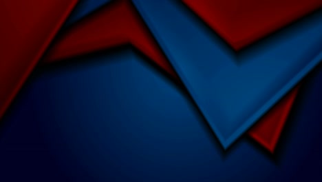 dark blue and red corporate material abstract motion background