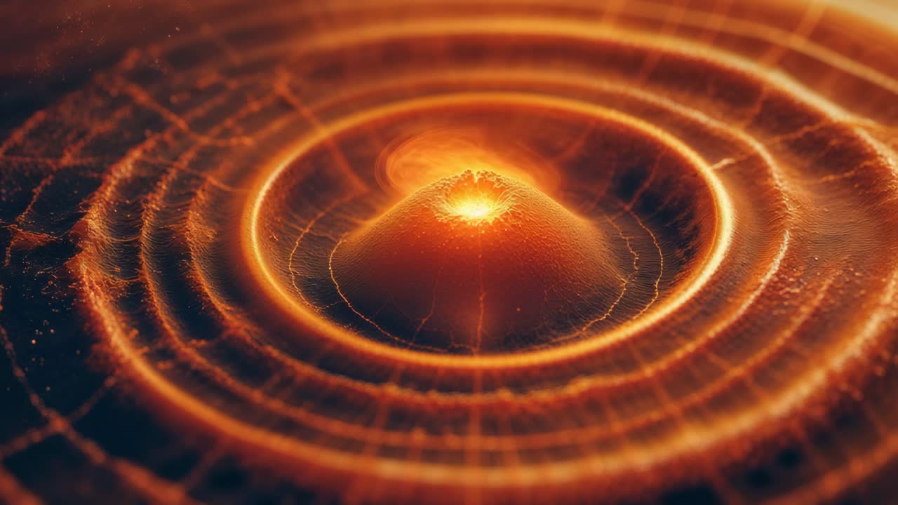 Abstract energy waves