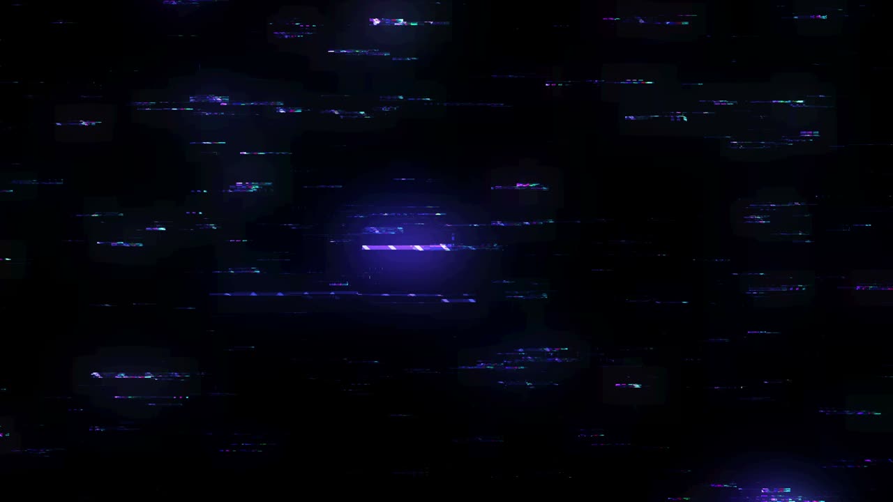 Futuristic Glowing Lines Background Loop