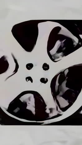 abstract black and white fluid patterns