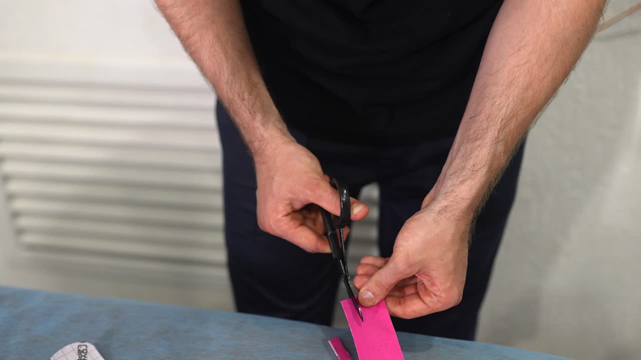 Cutting Medical Tape