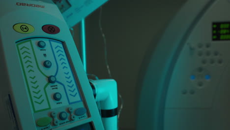 medical imaging equipment control panel