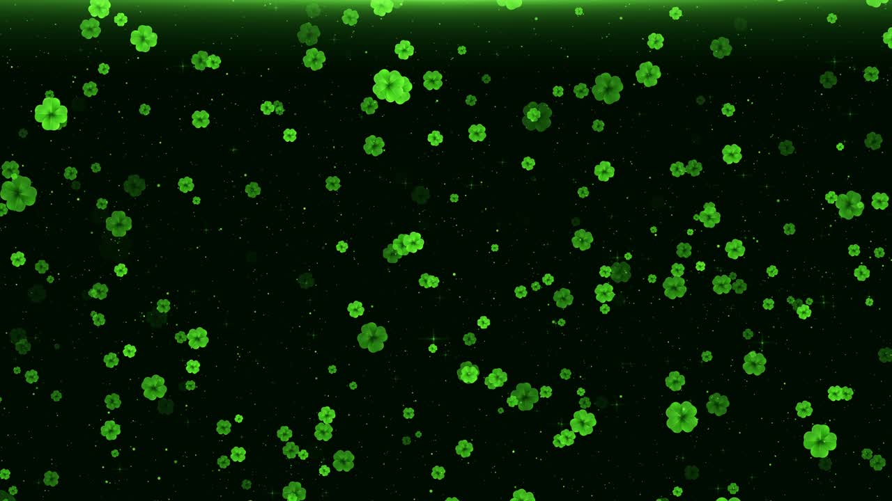 Saint patricks day design leaf green background irish beer festival celebration holiday illustration