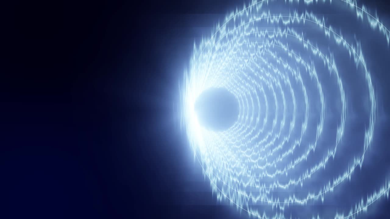 3d 서클 터널 애니메이션 모션 그래픽