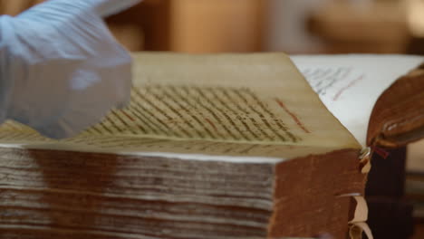 preservation of an antique book