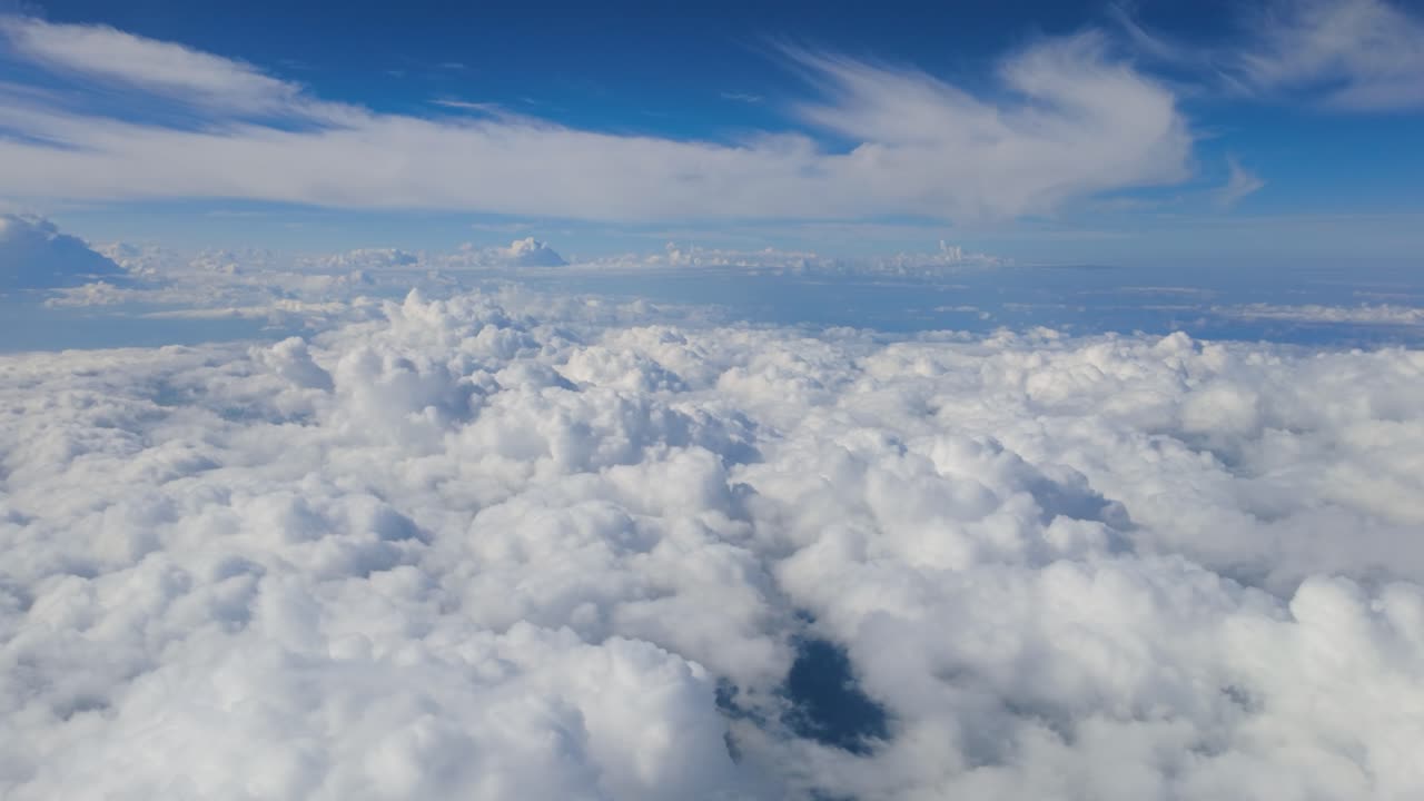 Everlasting Cloud Scape On A Beautiful Summer day