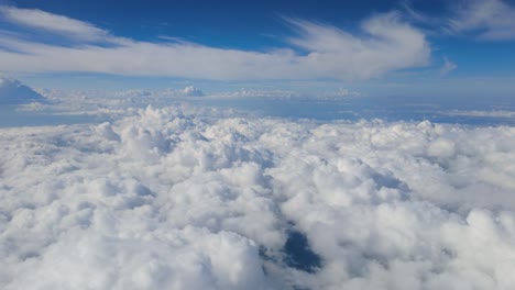 everlasting cloud scape on a beautiful summer day