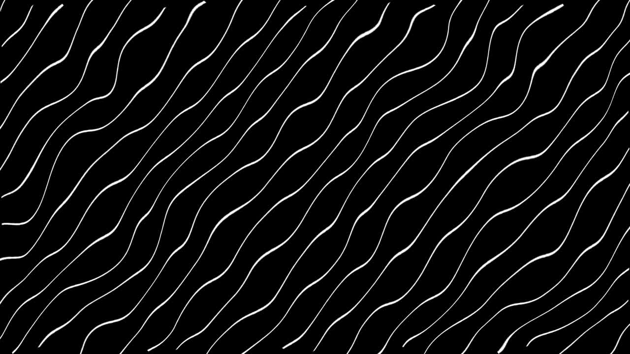 onda de partículas, movimiento de onda de línea de cuadrícula fondo animado abstracto onda de partículas digitales y luces fondo, fondo de partículas digitales cibernético o tecnológico, animación de bucle sin costuras