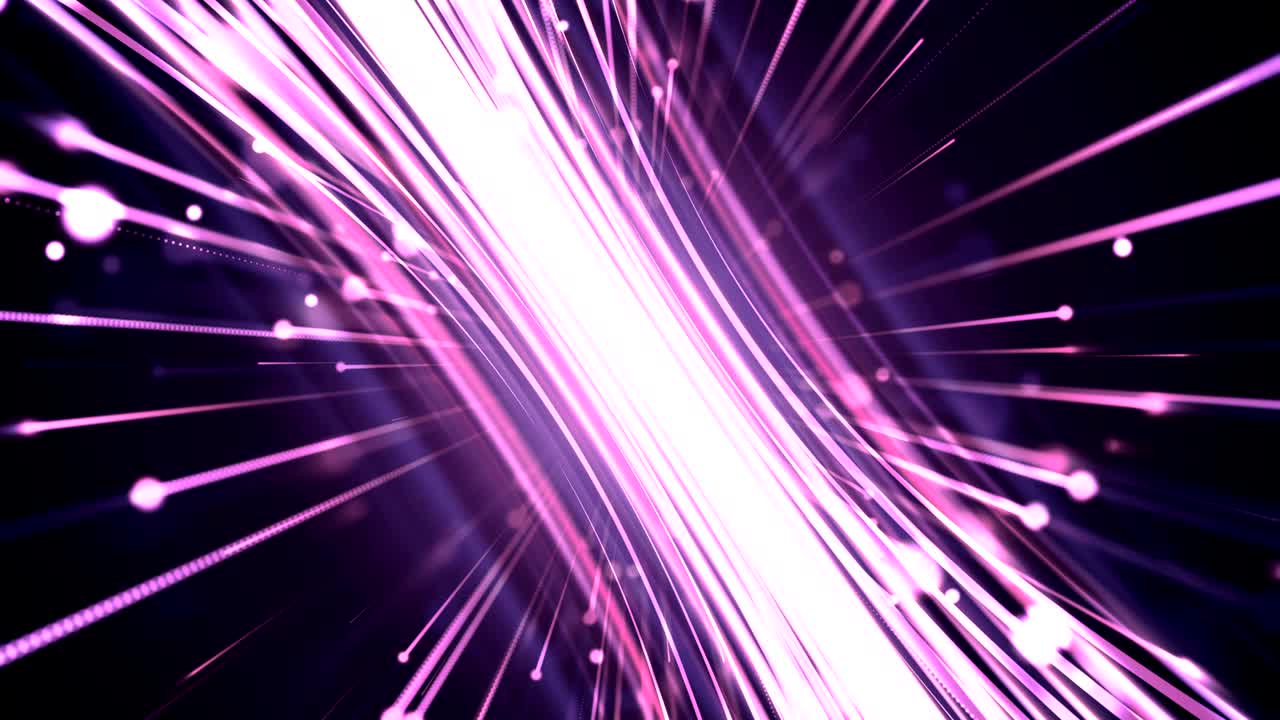 rayas espaciales rosadas en movimiento