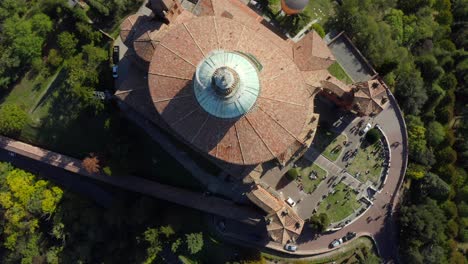 sanctuary of the madonna di san luca, bologna, emilia-romagna, italy, october 2021