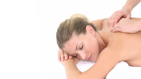 masaje en el spa diurno