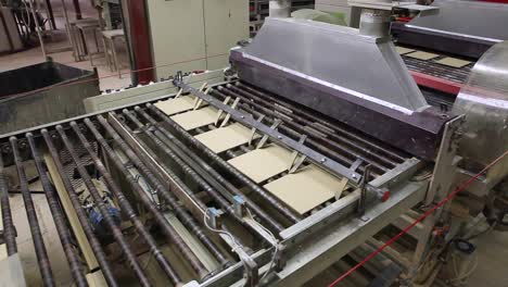 industrial interior, production of ceramic tiles, modern factory interior