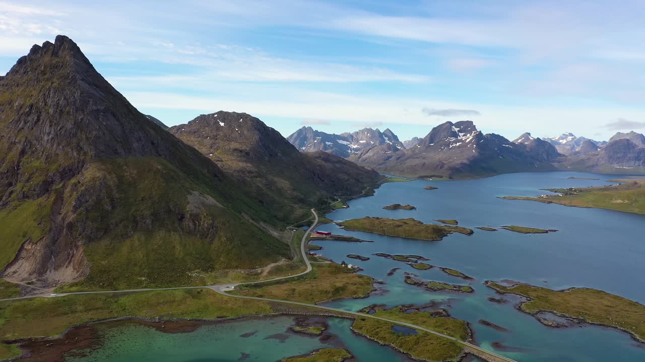 puentes de fredvang panorama de las islas lofoten