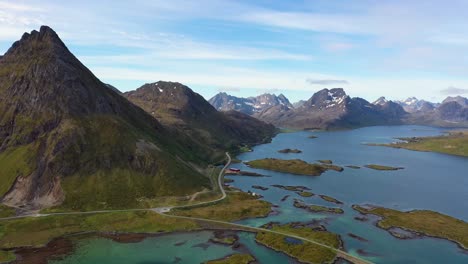 fredvang bridges panorama lofoten islands