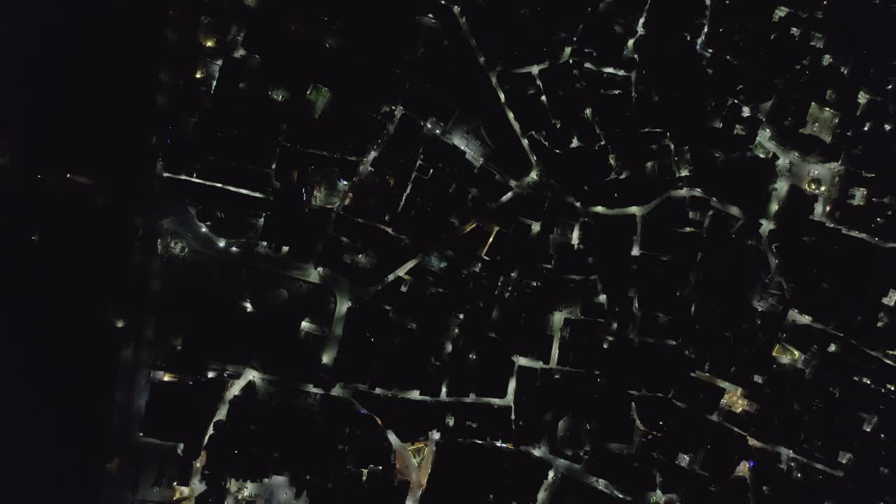 night view of Kathmandu city in nepal