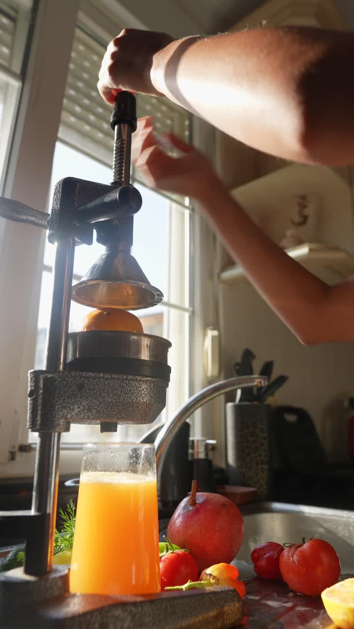 fazer sumo de laranja fresco