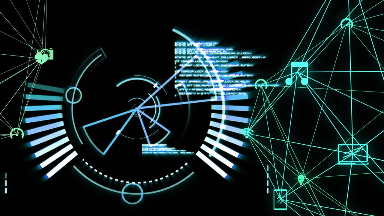 데이터 처리에 대항하는 디지털 아이콘의 세계