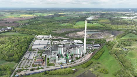 the asdonkshof waste incineration plant in kamp lintfort