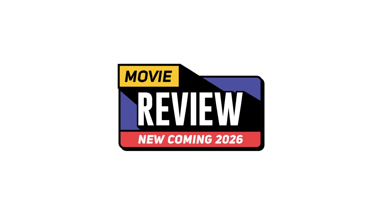 Grafica animata per recensione film "Prossimamente 2026"