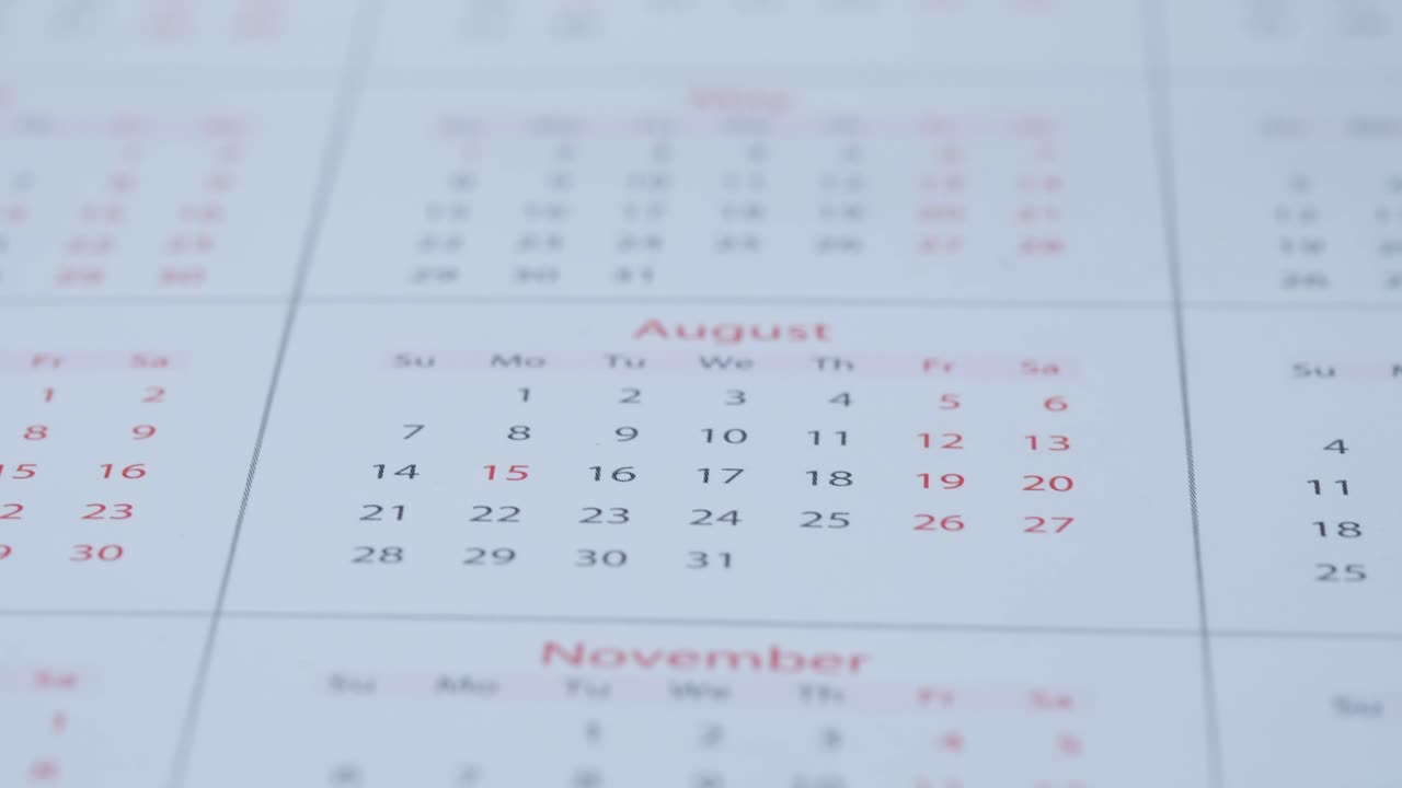 calendarios para 2022 (agosto, febrero y mayo)