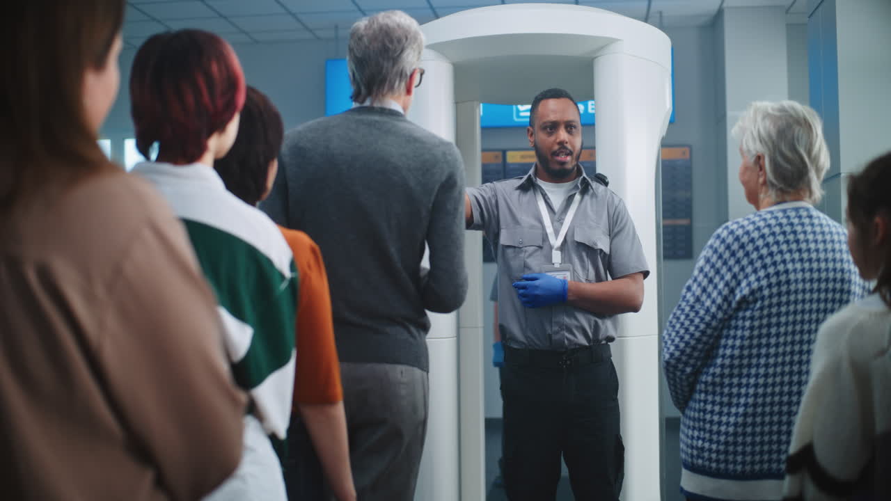 control de seguridad del aeropuerto