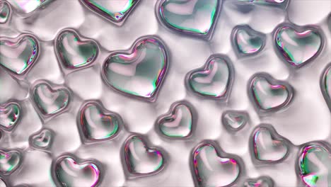 fondo de patrón de corazón abstracto